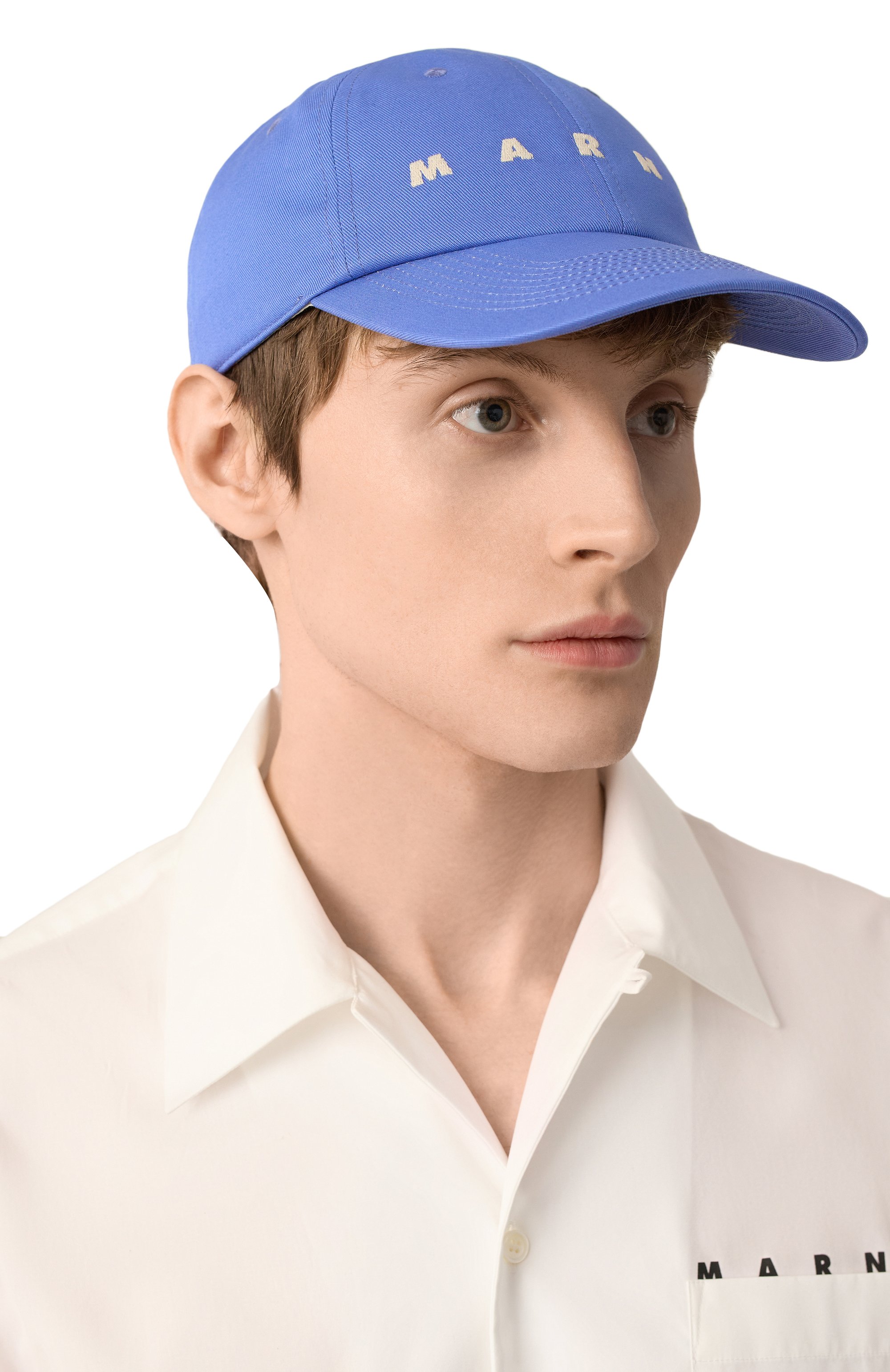 Хлопковая бейсболка MARNI, арт. CLZC0108S0/UTC311, фото 2