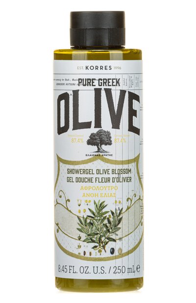 Женского гель для душа с оливками и цветками оливок (250ml) KORRES, арт. 5203069063688
