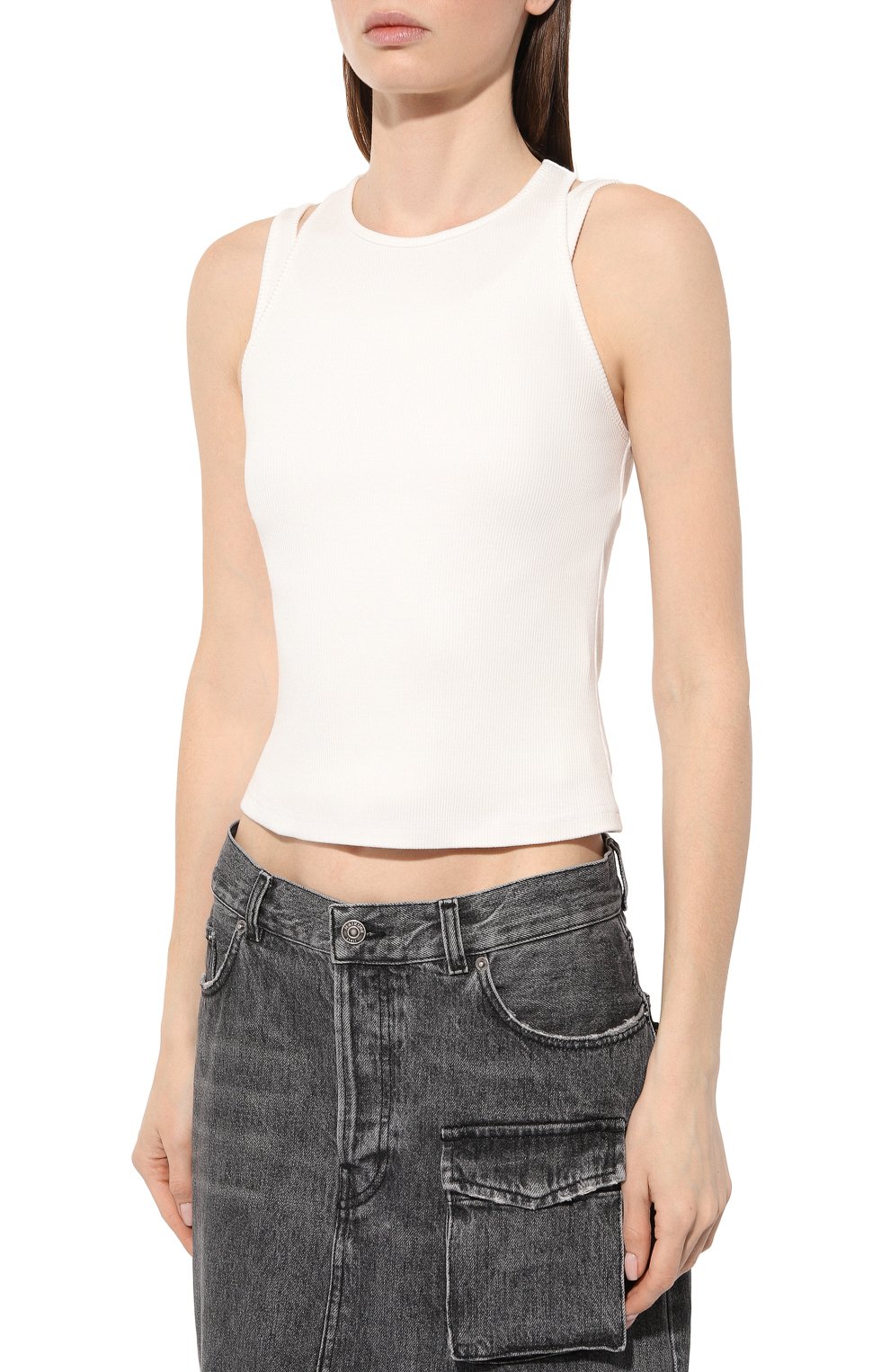 Хлопковая майка SUBTERRANEI, арт. P23subss23-037, фото 3