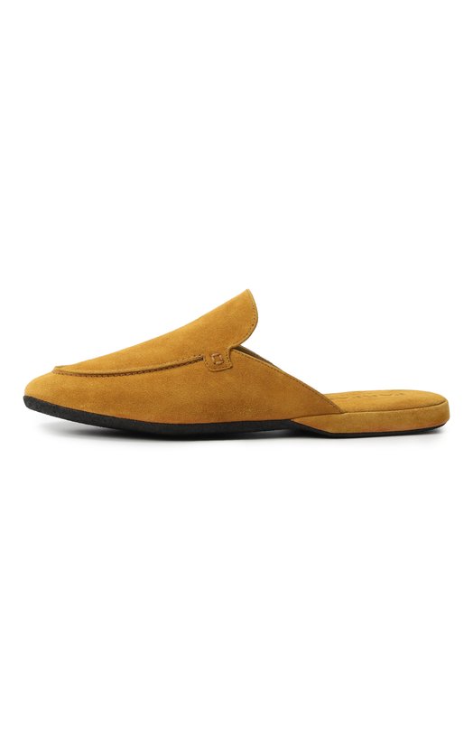 Замшевые домашние туфли Farfalla C19I/SUEDE Коричневый  C19I/SUEDE Фото 4