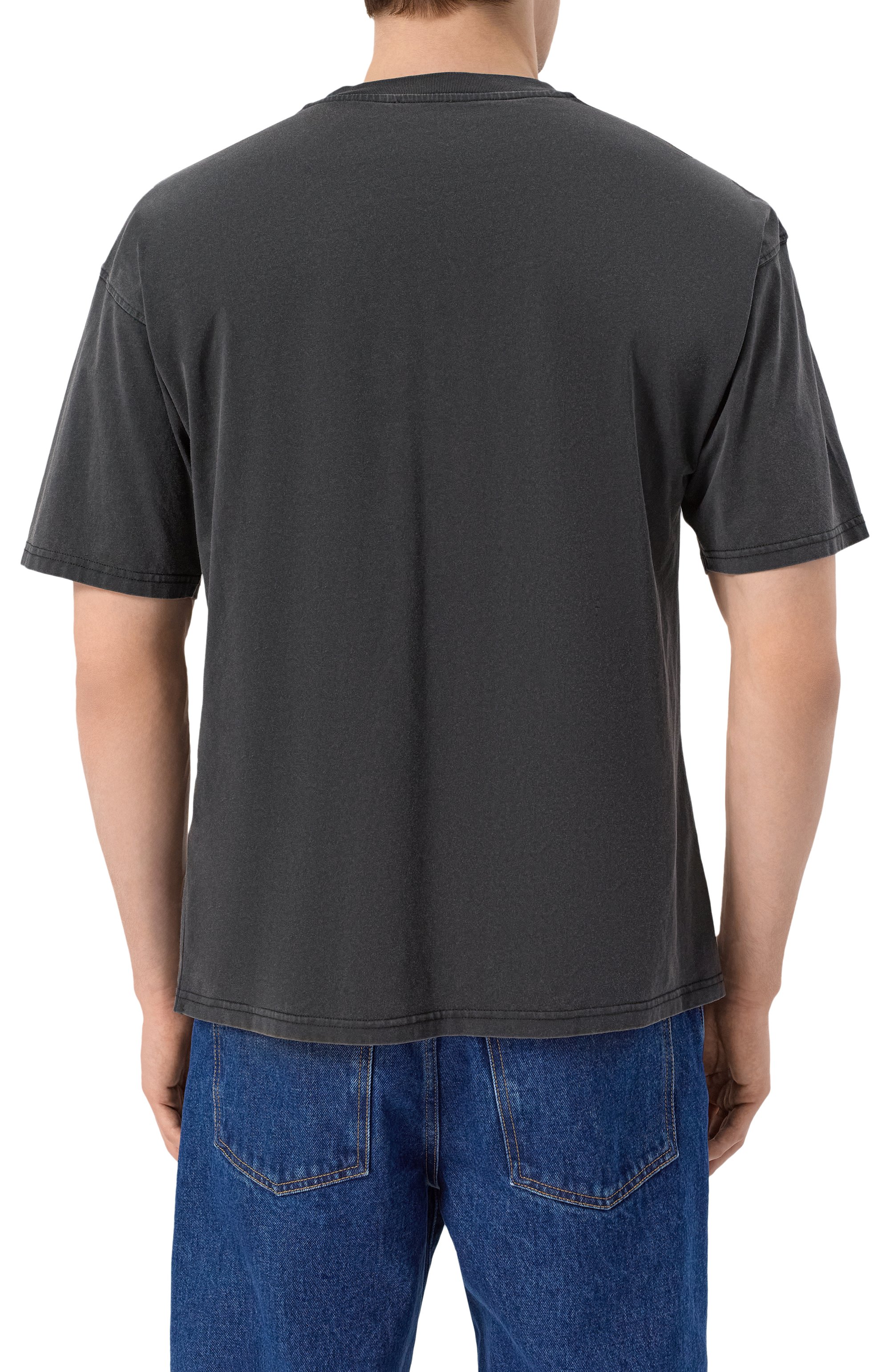 Хлопковая футболка DIESEL, арт. A16911/0TKAB, фото 4