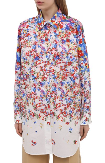 Хлопковая рубашка PHILOSOPHY DI LORENZO SERAFINI, арт. A0213/2143, фото 3