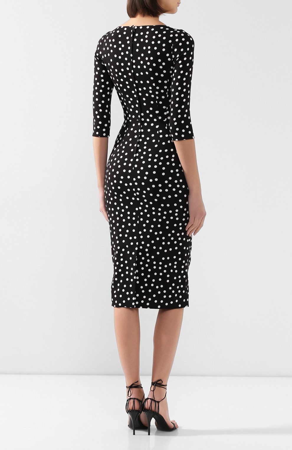 Платье в горох DOLCE & GABBANA, арт. F6C1ET/FSGR2, фото 4