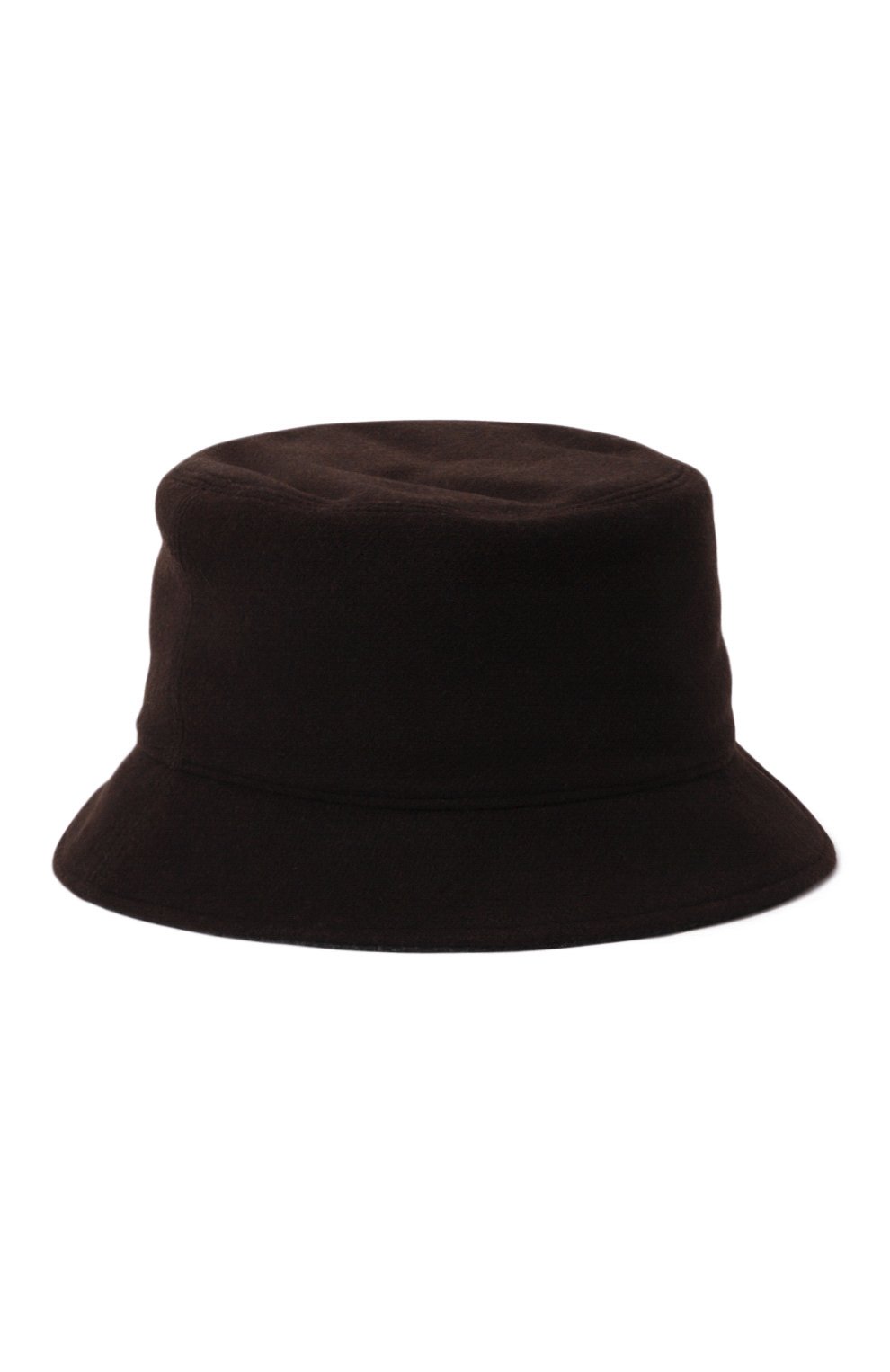 Шерстяная панама STEFANO RICCI коричневого цвета по цене 69600 руб., арт. MCV3300070/W0001P, фото 1 Шерстяная панама STEFANO RICCI, арт. MCV3300070/W0001P, фото 1