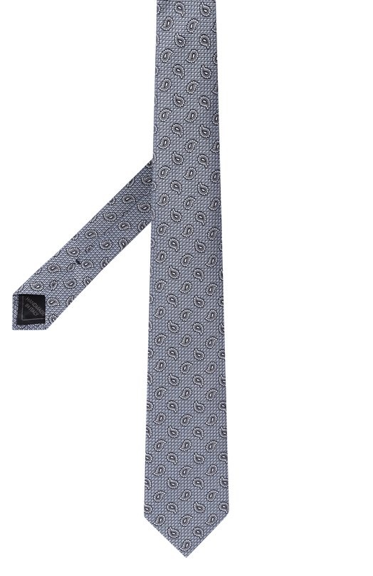 Шелковый галстук Brioni O61D00-PC458 Голубой  O61D00-PC458 Фото 3