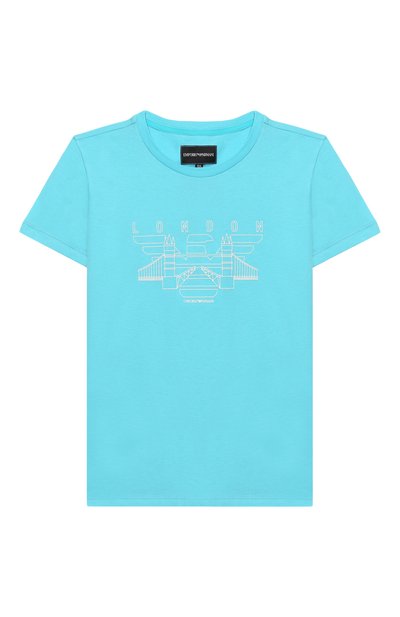 Хлопковая футболка EMPORIO ARMANI, арт. 3H4T11/4J09Z, фото 1
