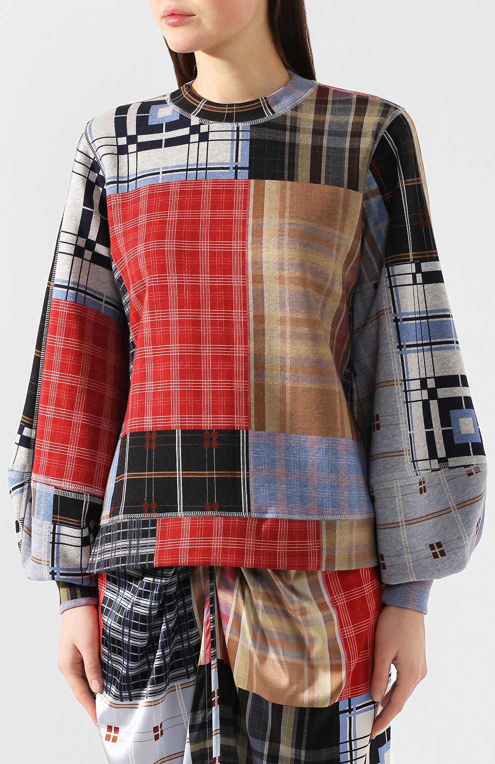 Хлопковый свитшот GANNI, арт. T2494, фото 3