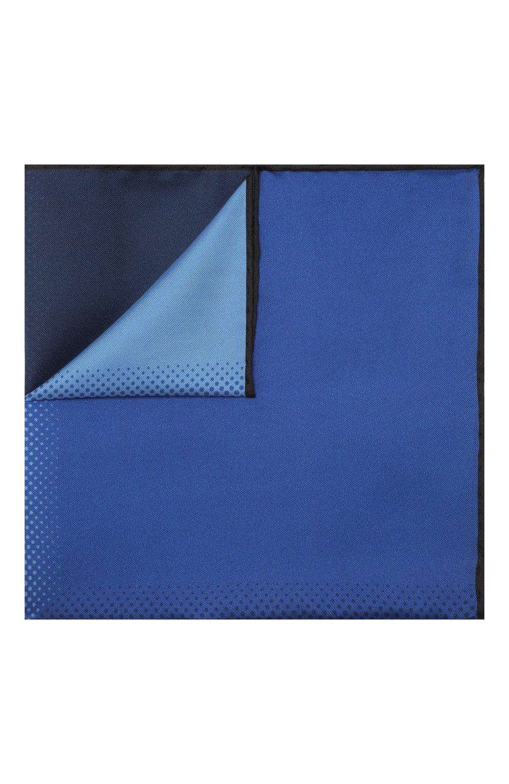 Шелковый платок LANVIN синего цвета по цене 6515 руб., арт. 2909/HANDKERCHIEF, фото 1 Шелковый платок LANVIN, арт. 2909/HANDKERCHIEF, фото 1