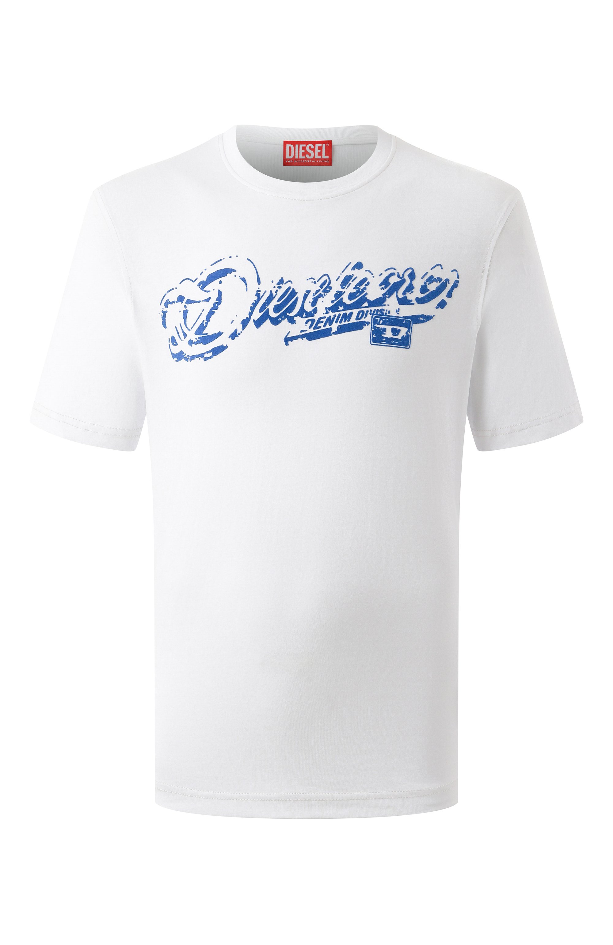 Хлопковая футболка DIESEL, арт. A16406/0QIAM, фото 1