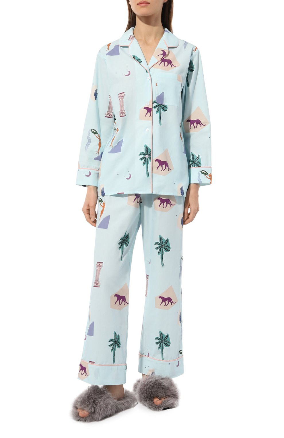 Домашние туфли из овчины INUIKII, арт. 75304-001, фото 2