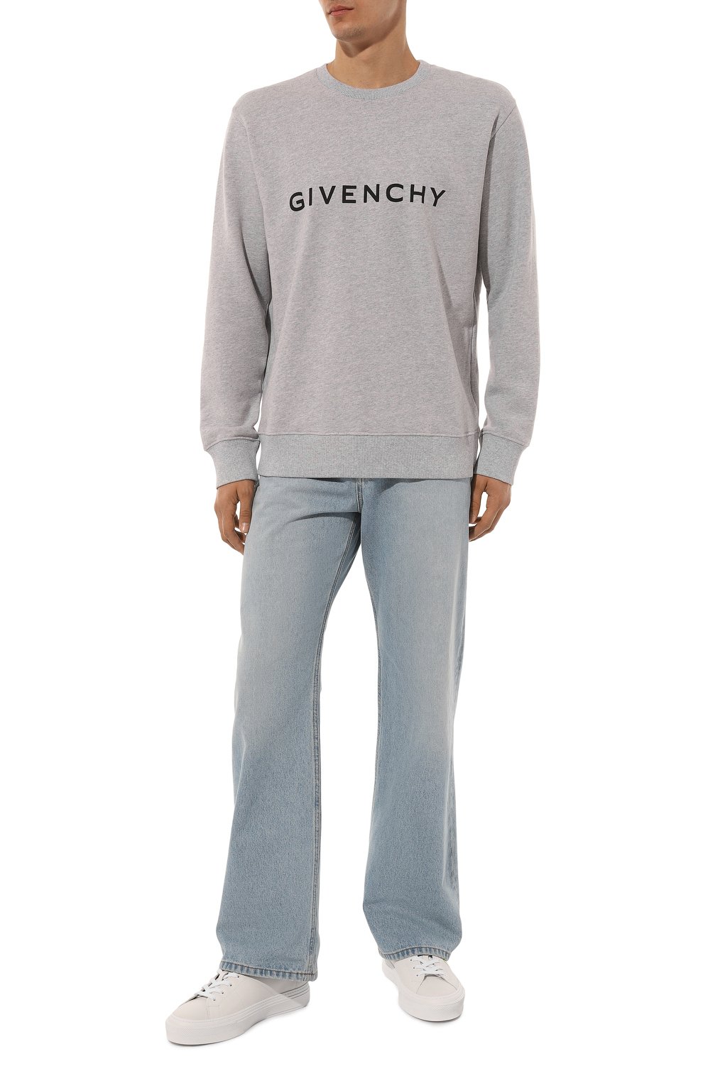 Хлопковый свитшот GIVENCHY, арт. BMJ0HA3YAC, фото 2