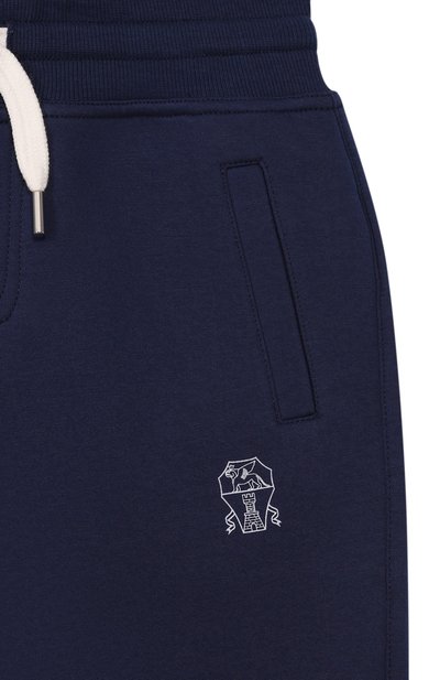 Хлопковые джоггеры BRUNELLO CUCINELLI, арт. BW863E347A, фото 3