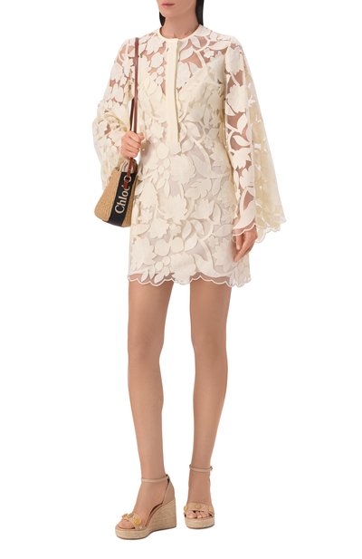 Кожаные босоножки GIANVITO ROSSI, арт. G61782.70RIC.CLNSAND, фото 3