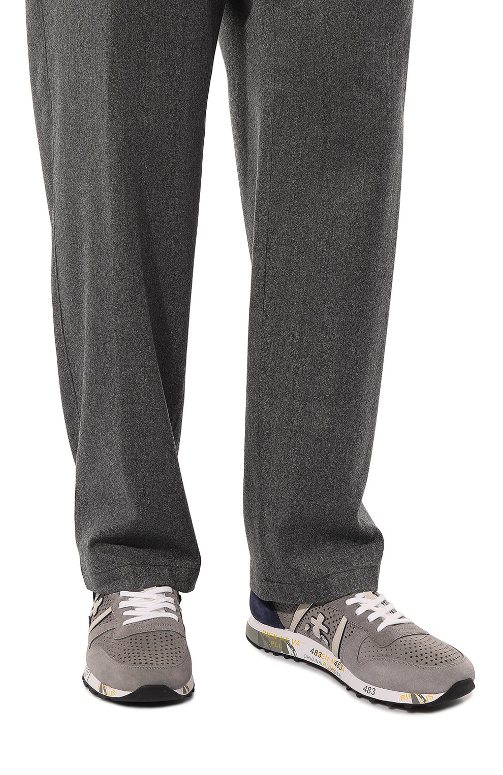 Замшевые кроссовки eric PREMIATA, арт. ERIC/VAR 6141, фото 3