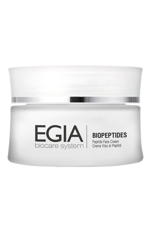 фото Омолаживающий крем с пептидным комплексом peptide face cream 50ml) egia