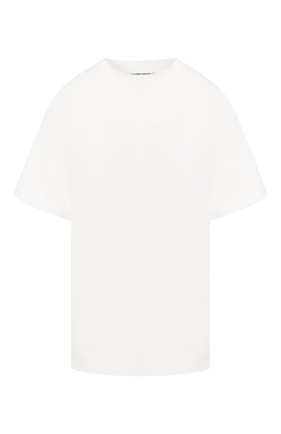 Женская футболка из смеси хлопка и вискозы ALEXANDERWANG.T, арт. 4CC2191069