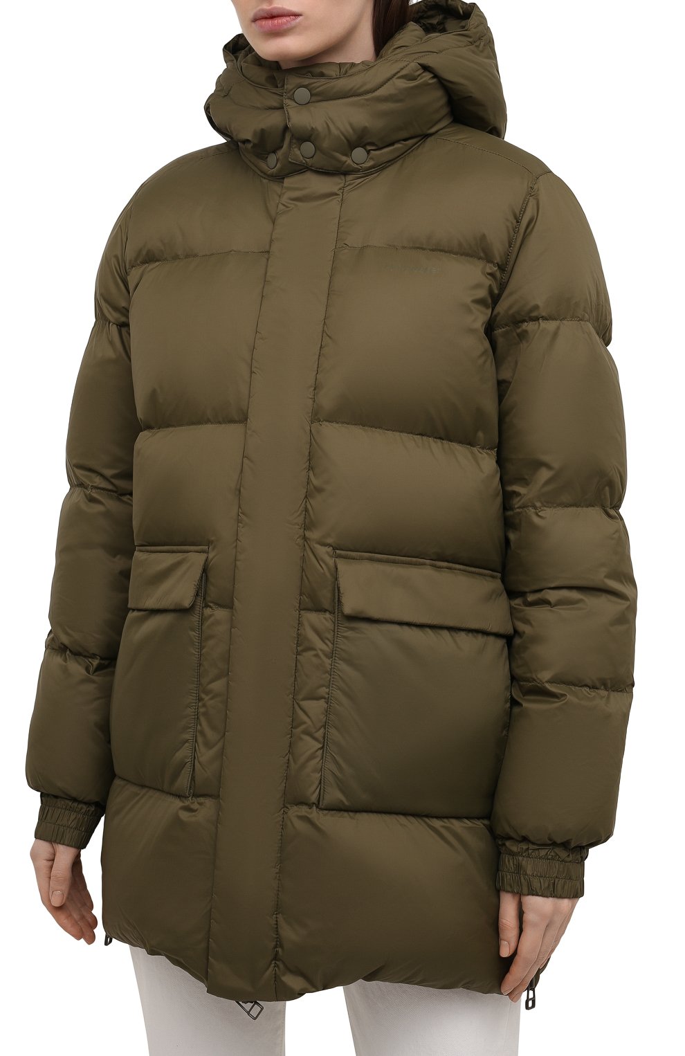 Пуховик HOLZWEILER хаки цвета по цене 68450 руб., арт. 13009/S0L D0WN JACKET, фото 3 Пуховик HOLZWEILER, арт. 13009/S0L D0WN JACKET, фото 3