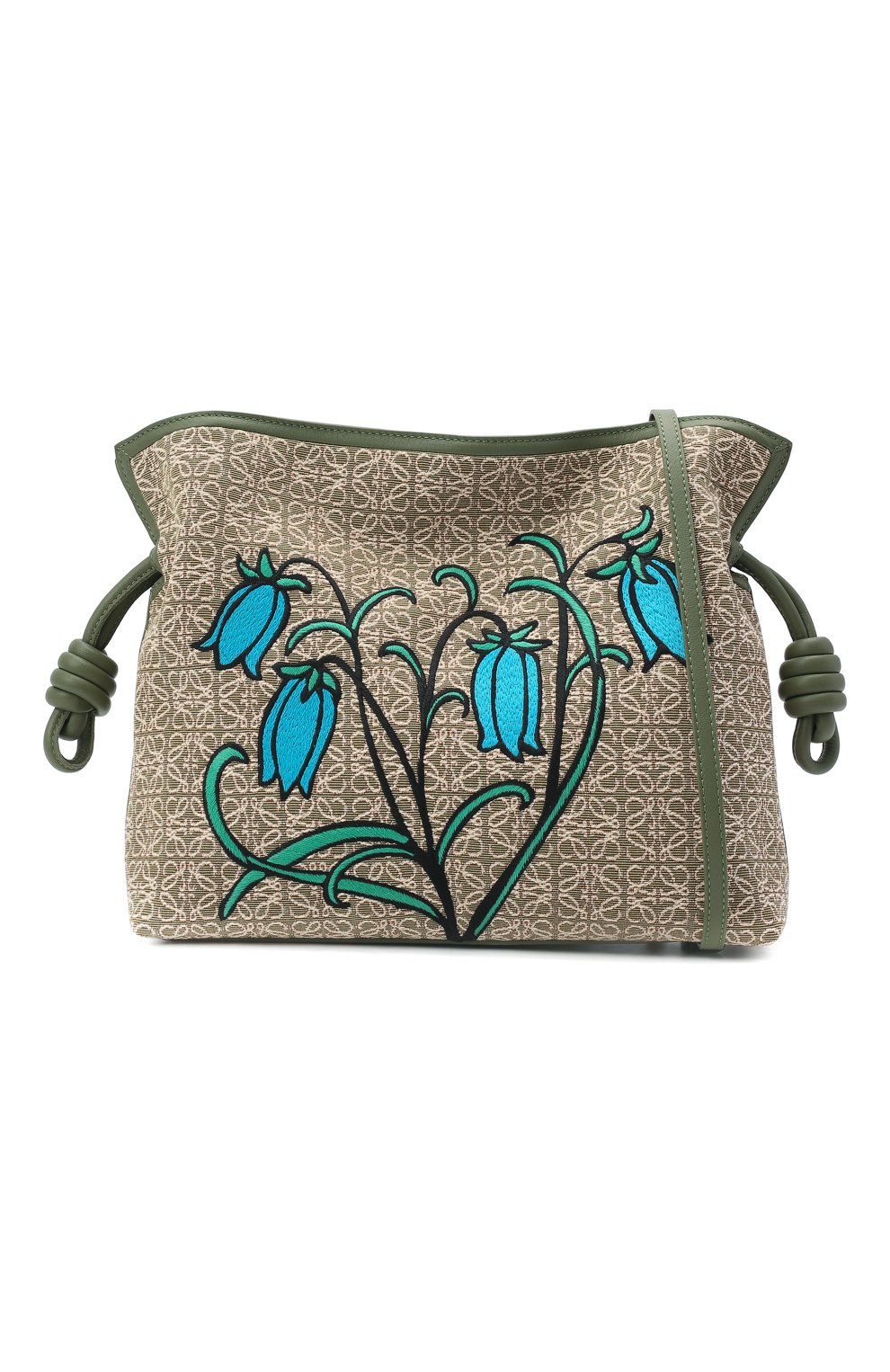 Сумка herbarium flamenco LOEWE зеленого цвета по цене 238500 руб., арт. A411FC1X44, фото 7 Сумка herbarium flamenco LOEWE, арт. A411FC1X44, фото 7