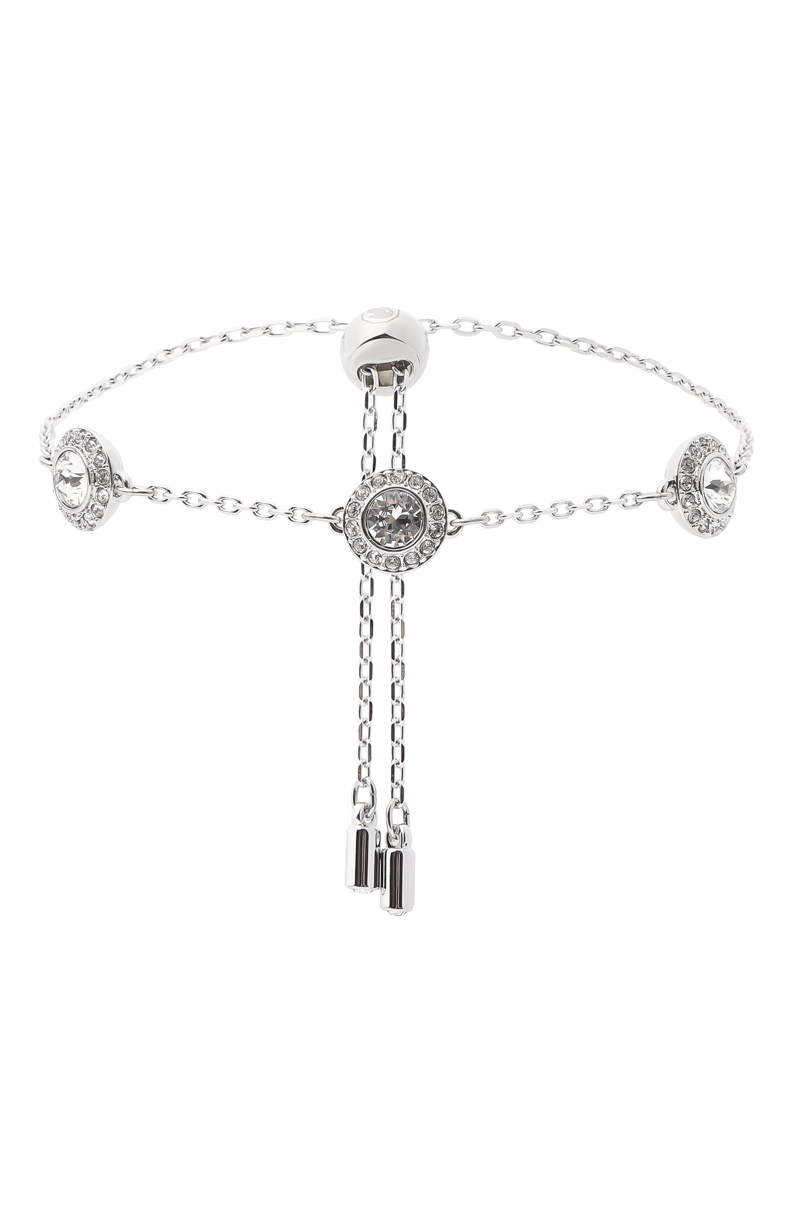 Браслет una angelic SWAROVSKI серебряного цвета по цене 18350 руб., арт. 5732272, фото 1 Браслет una angelic SWAROVSKI, арт. 5732272, фото 1