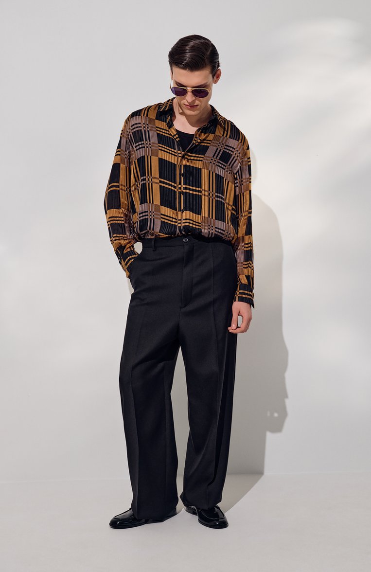 Шерстяные брюки BALENCIAGA, арт. 814569/TKT29, фото 1