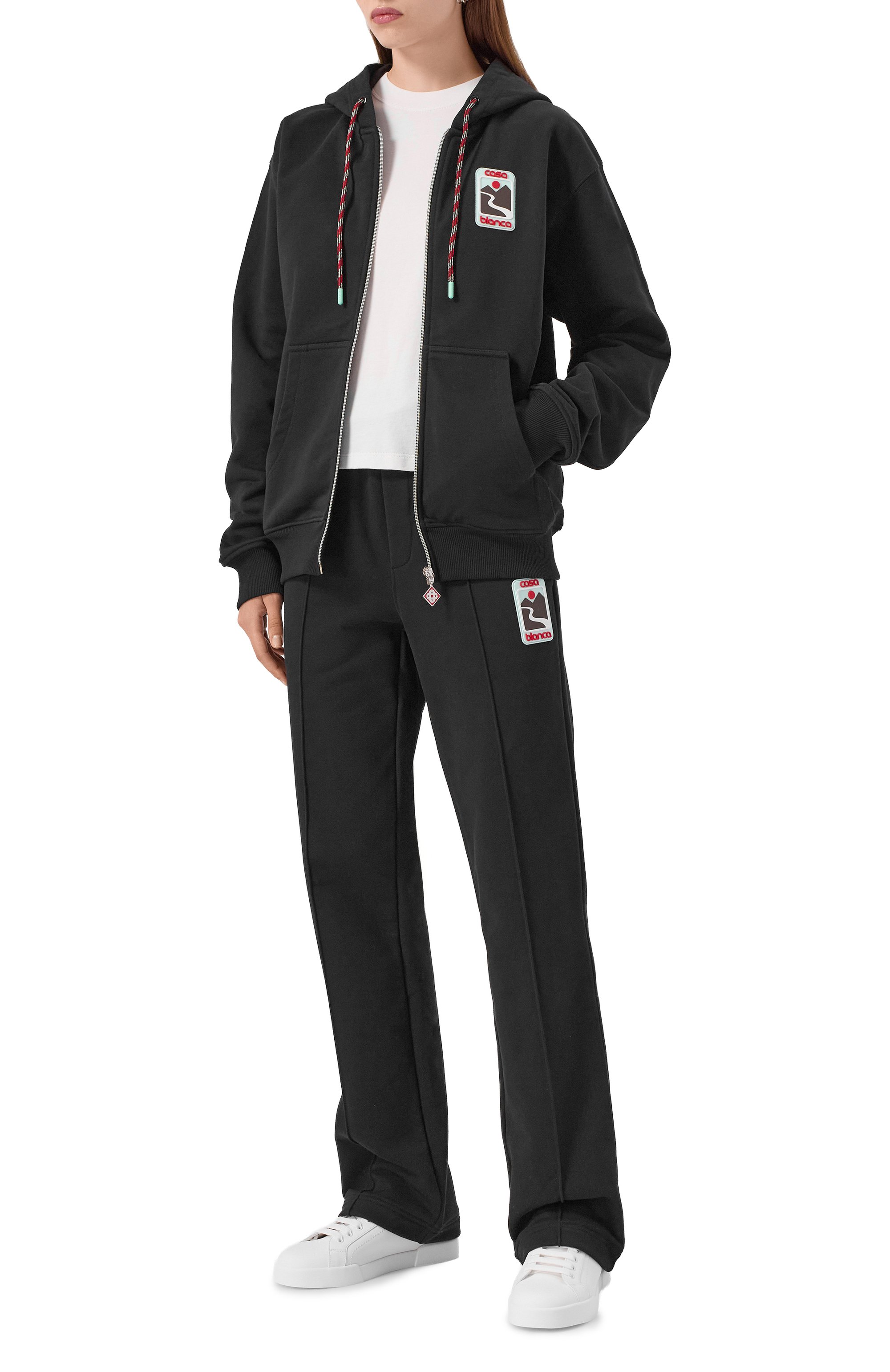 Хлопковая толстовка CASABLANCA, арт. U-WPF25-JTP-150-01, фото 2