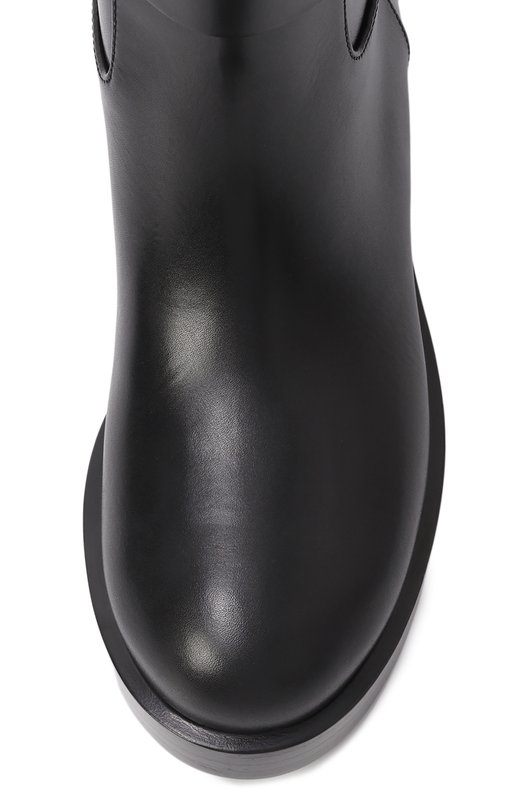 Кожаные ботинки Galaxy Mach & Mach PF24-S0751-40-CLF-BLK Чёрный  PF24-S0751-40-CLF-BLK Фото 6
