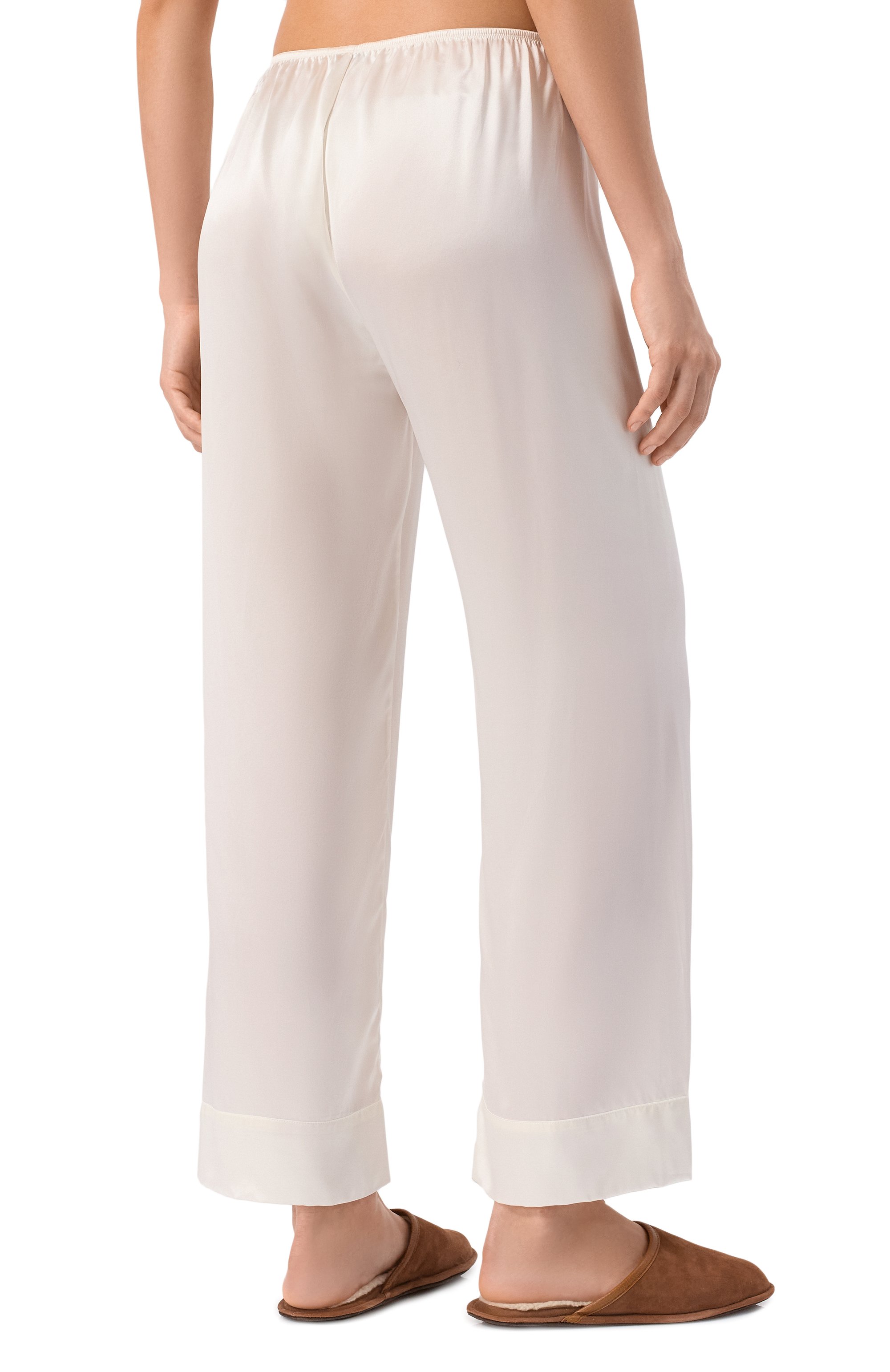 Шелковые брюки SIMONE PERELE белого цвета по цене 20810 руб., арт. 15B660, фото 4 Шелковые брюки SIMONE PERELE, арт. 15B660, фото 4