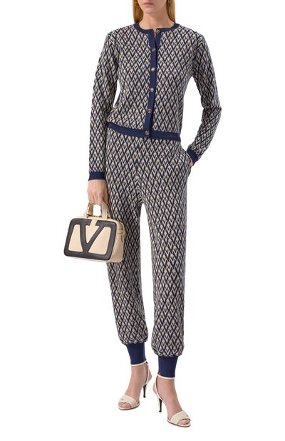 Шерстяные джоггеры VALENTINO, арт. 6B3KF01X/92M, фото 2