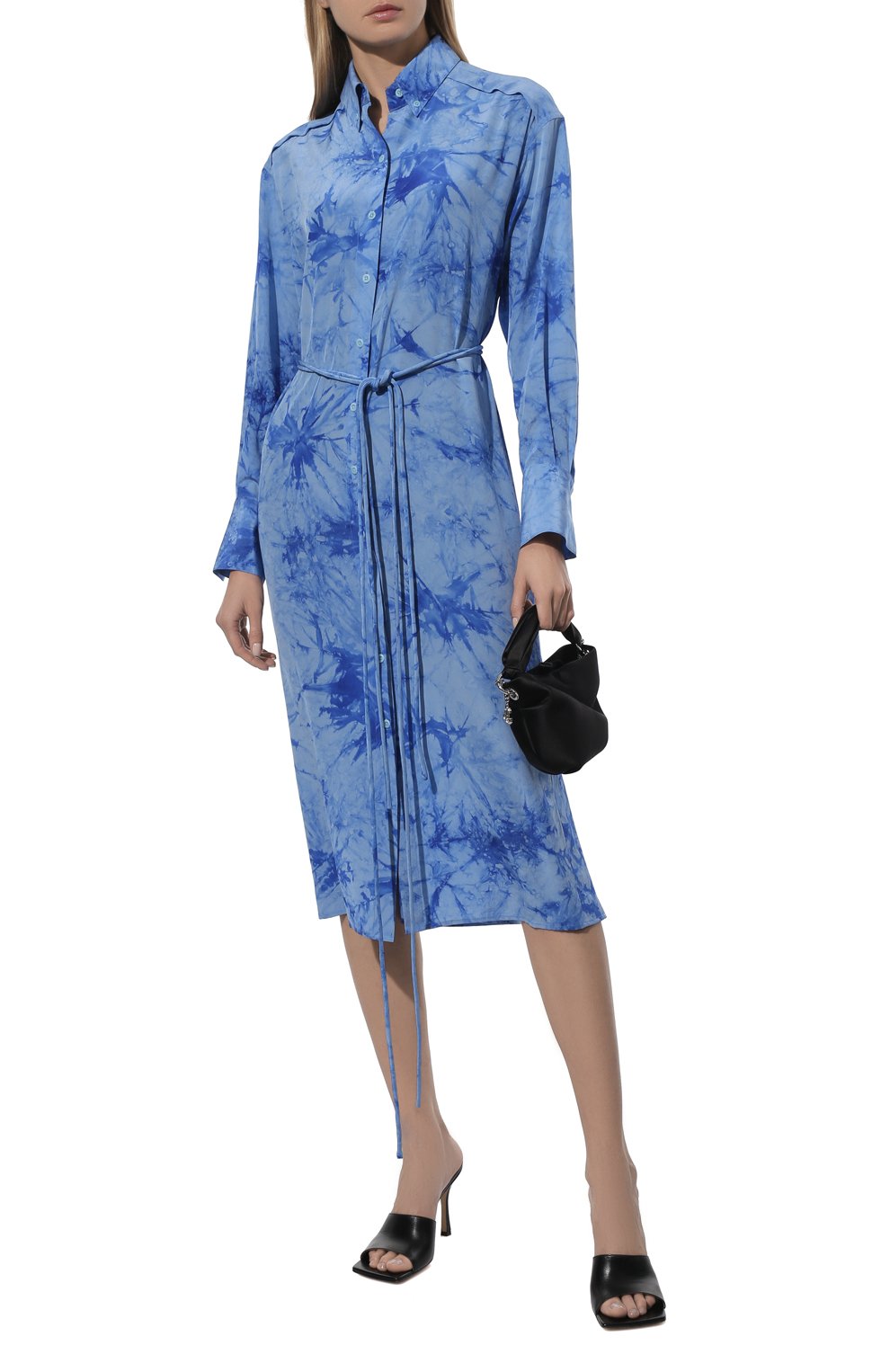 Шелковое платье PROENZA SCHOULER WHITE LABEL, арт. WL2213211-BST157, фото 2