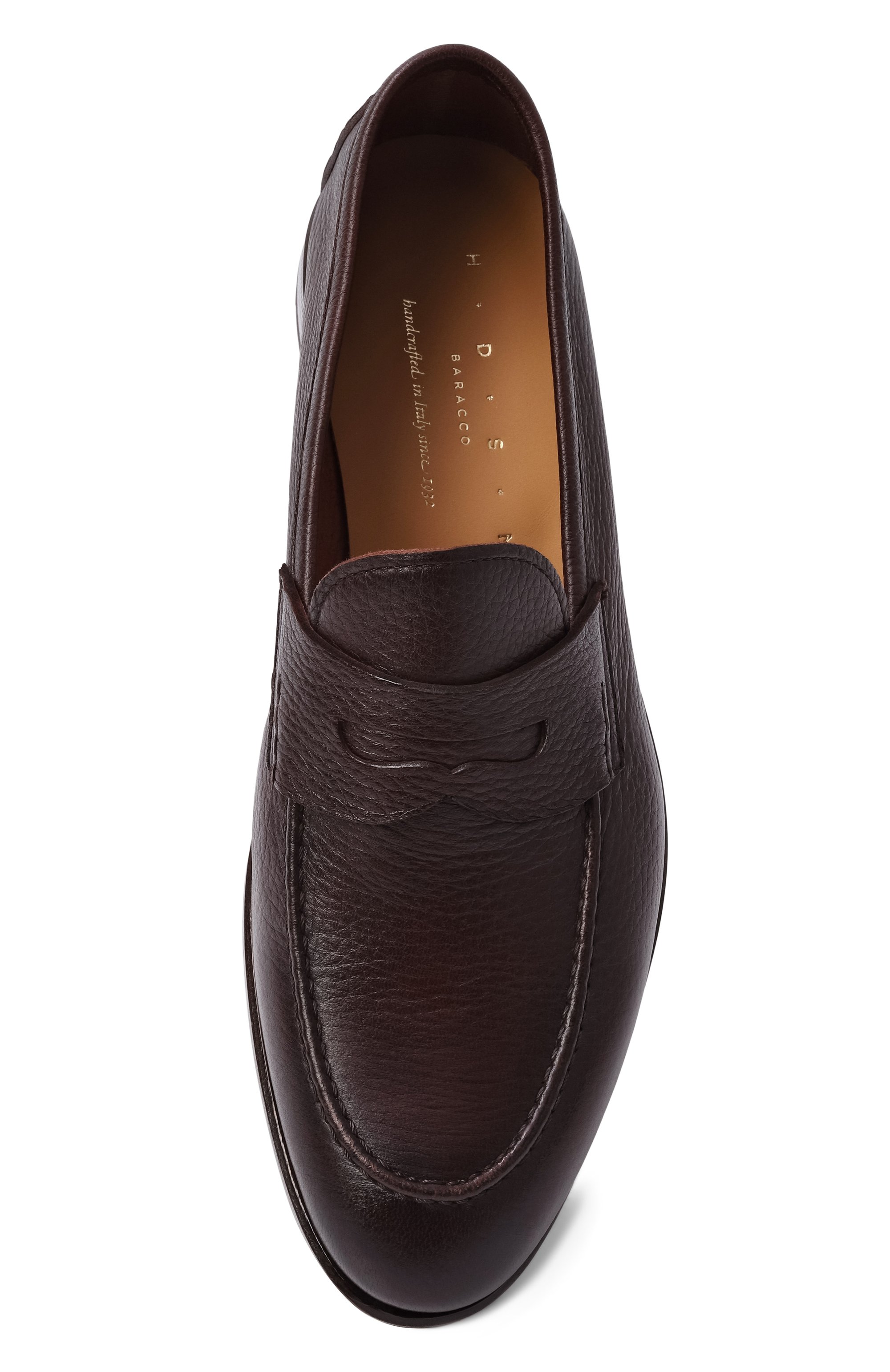 Кожаные пенни-лоферы H`D`S`N BARACCO, арт. 75408.C.2*/CERV0, фото 6