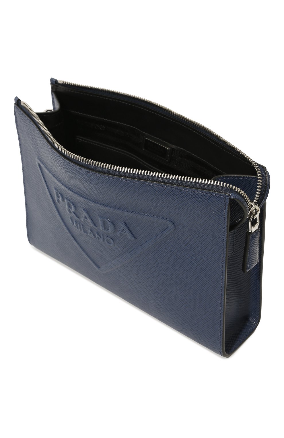 Кожаная борсетка PRADA, арт. 2VF039-2FAD-F0016-OOO, фото 5