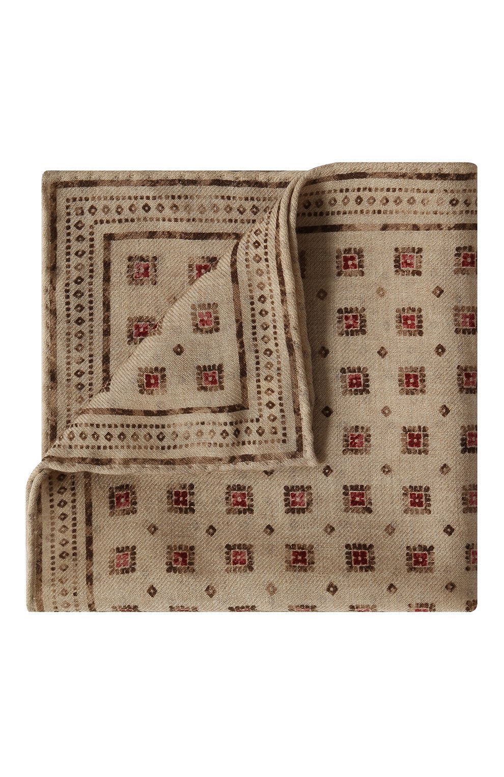 Шерстяной платок BRUNELLO CUCINELLI бежевого цвета по цене 21700 руб., арт. MG8820091, фото 1 Шерстяной платок BRUNELLO CUCINELLI, арт. MG8820091, фото 1
