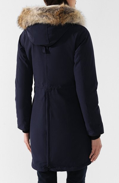 Парка rossclair CANADA GOOSE синего цвета по цене 139000 руб., арт. 2580L, фото 4 Парка rossclair CANADA GOOSE, арт. 2580L, фото 4