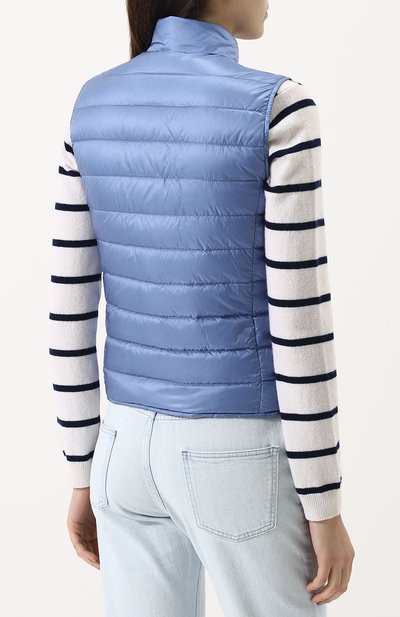 Стеганый пуховый жилет с воротником-стойкой MONCLER, арт. D1-093-48303-99-53048, фото 4