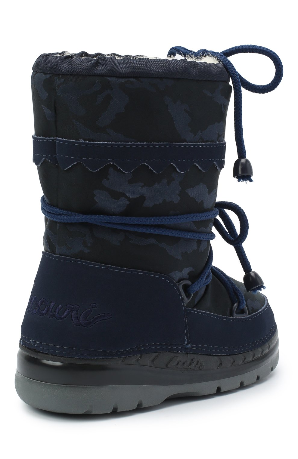 Сапоги MISSOURI синего цвета по цене 15450 руб., арт. 121 P/25-30, фото 3 Сапоги MISSOURI, арт. 121 P/25-30, фото 3