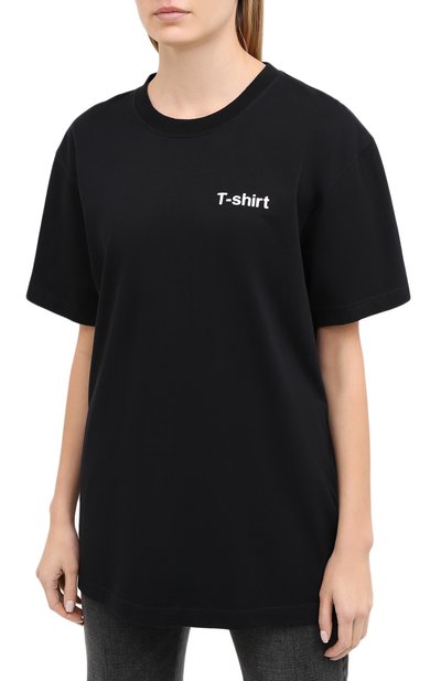Хлопковая футболка VETEMENTS, арт. UE51TR300B 1600/W, фото 3