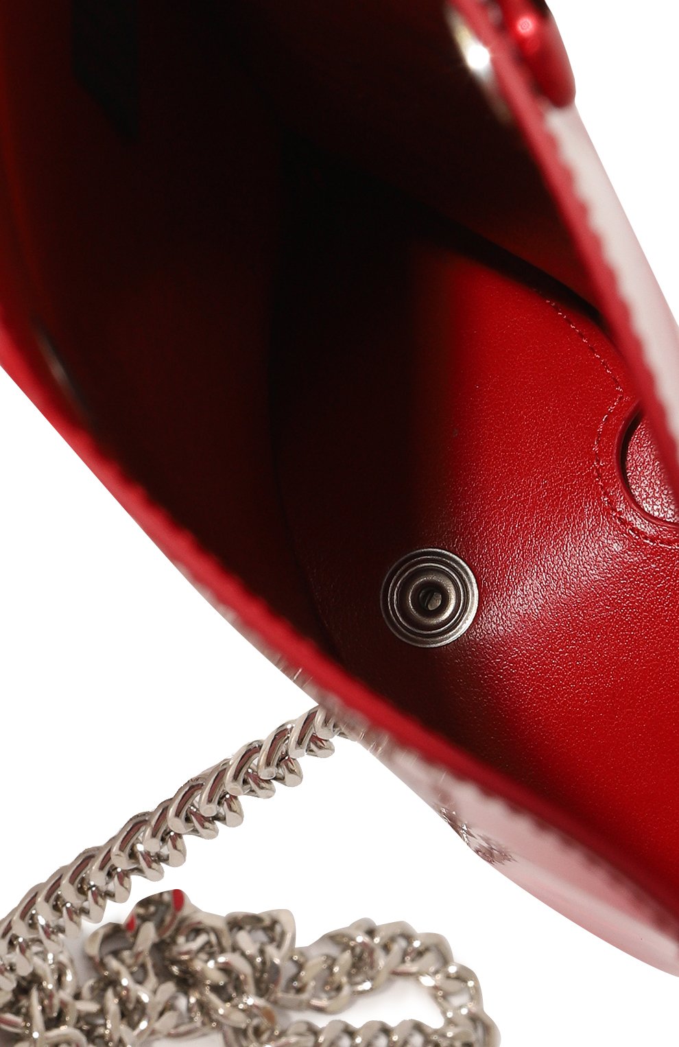 Сумка packaging 6 MM6 красного цвета по цене 49950 руб., арт. SB6WG0005/P0410, фото 5 Сумка packaging 6 MM6, арт. SB6WG0005/P0410, фото 5