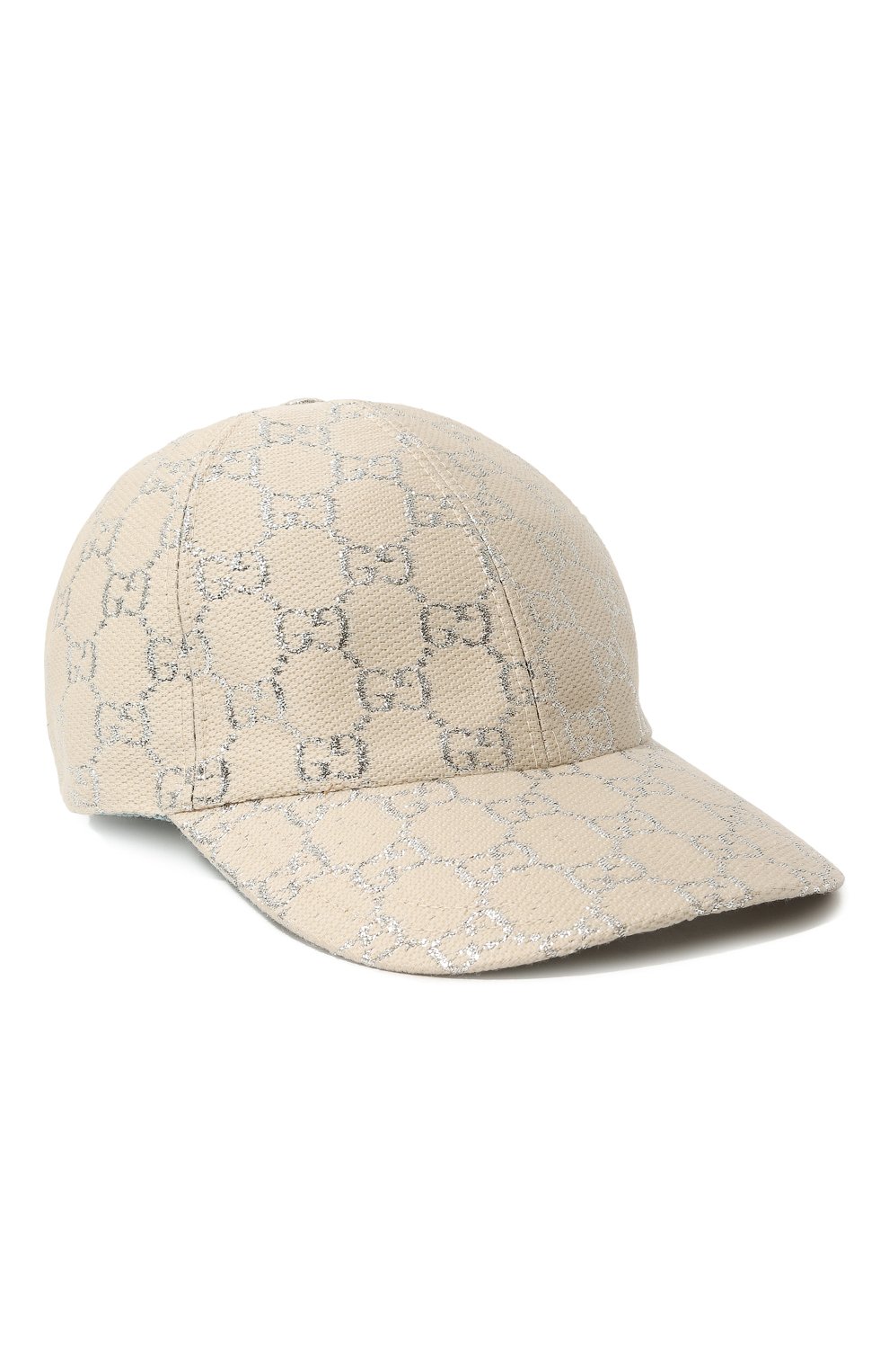 Бейсболка GUCCI кремового цвета по цене 46900 руб., арт. 631953 3HK75, фото 1 Бейсболка GUCCI, арт. 631953 3HK75, фото 1