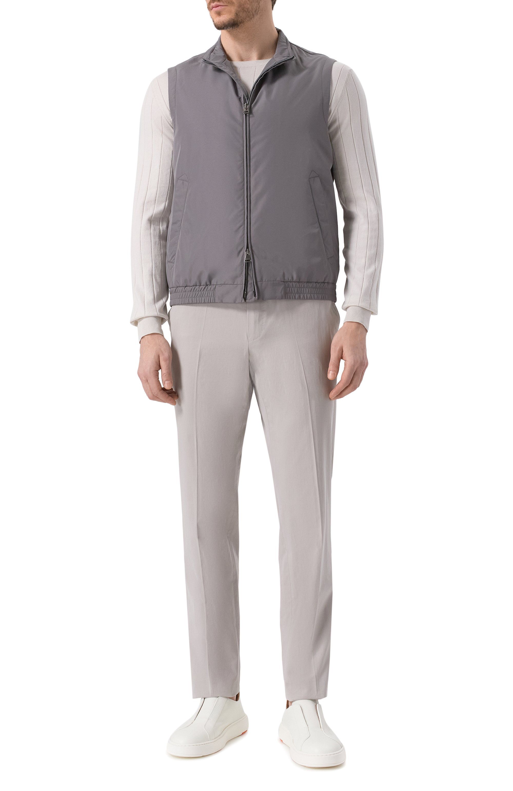 Хлопковые брюки ZEGNA, арт. 729F03A7/77TB12, фото 2