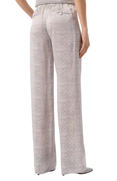 Атласные брюки KITON, арт. D48122K0926E01, фото 4