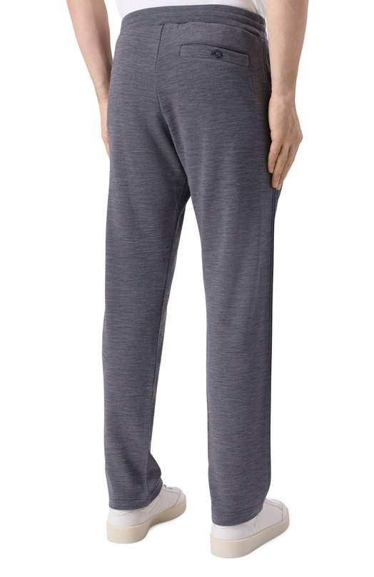 Шерстяные брюки Canali T0913/MJ02339 Серый  T0913/MJ02339 Фото 4