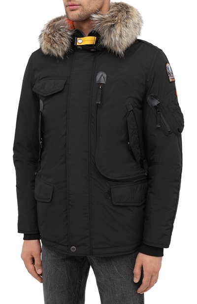 Пуховая парка right hand light с меховой отделкой PARAJUMPERS, арт. MG06/RIGHT HAND LIGHT, фото 3