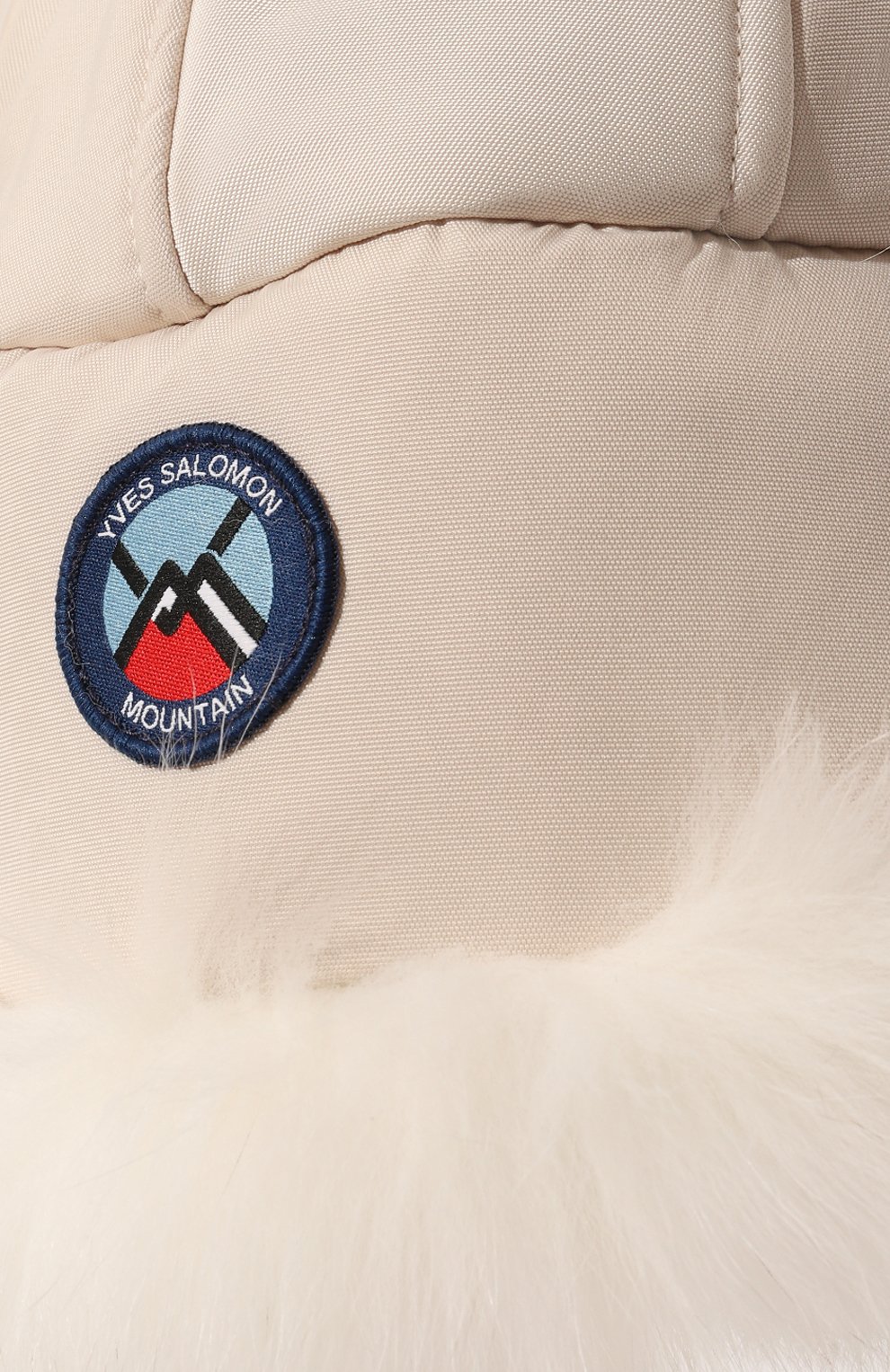 Шапка-ушанка из меха лисы YVES SALOMON, арт. 23WFA016XXM12W, фото 4