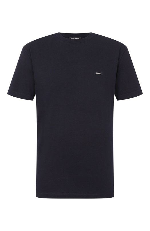 Хлопковая футболка Dsquared2 S74GD1522/D20106 Чёрный S74GD1522/D20106