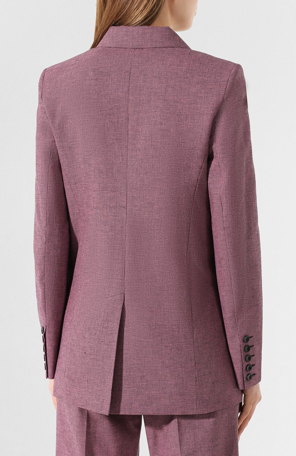 Жакет из смеси хлопка и льна ISABEL MARANT ETOILE розового цвета по цене 57550 руб., арт. VE1189-20P011E/LINYA, фото 4 Жакет из смеси хлопка и льна ISABEL MARANT ETOILE, арт. VE1189-20P011E/LINYA, фото 4