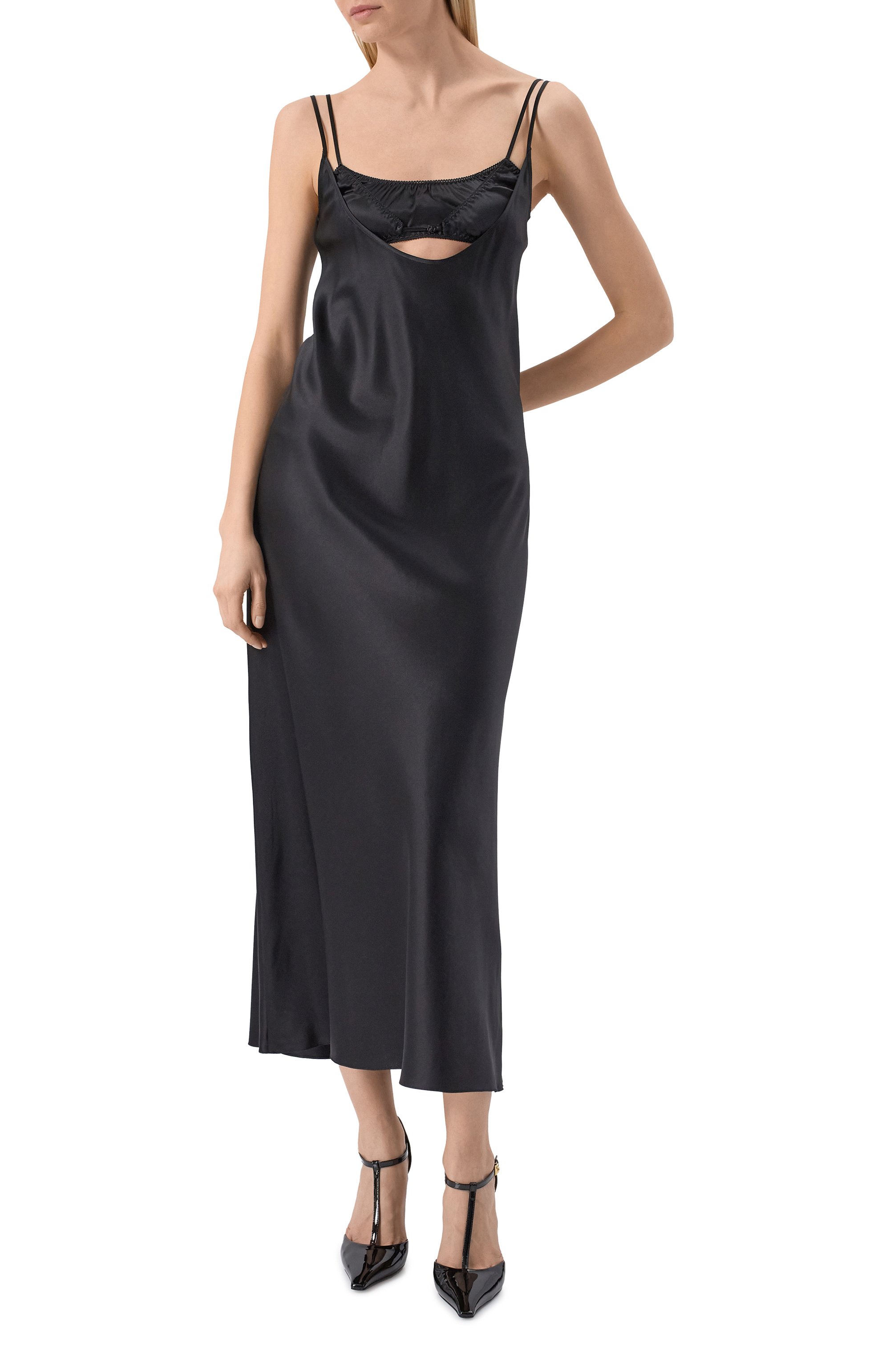 Атласное платье GOOROO, арт. D051-2001-900-SS25, фото 3