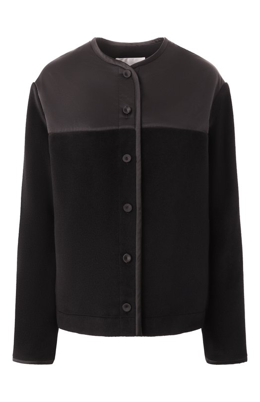 Шерстяная куртка Jil Sander J40BN0169-J20228 Чёрный J40BN0169-J20228