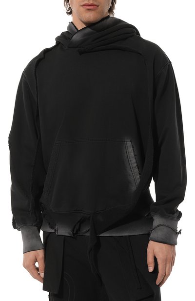 Хлопковое худи DIESEL, арт. A09910/0TGAG, фото 3