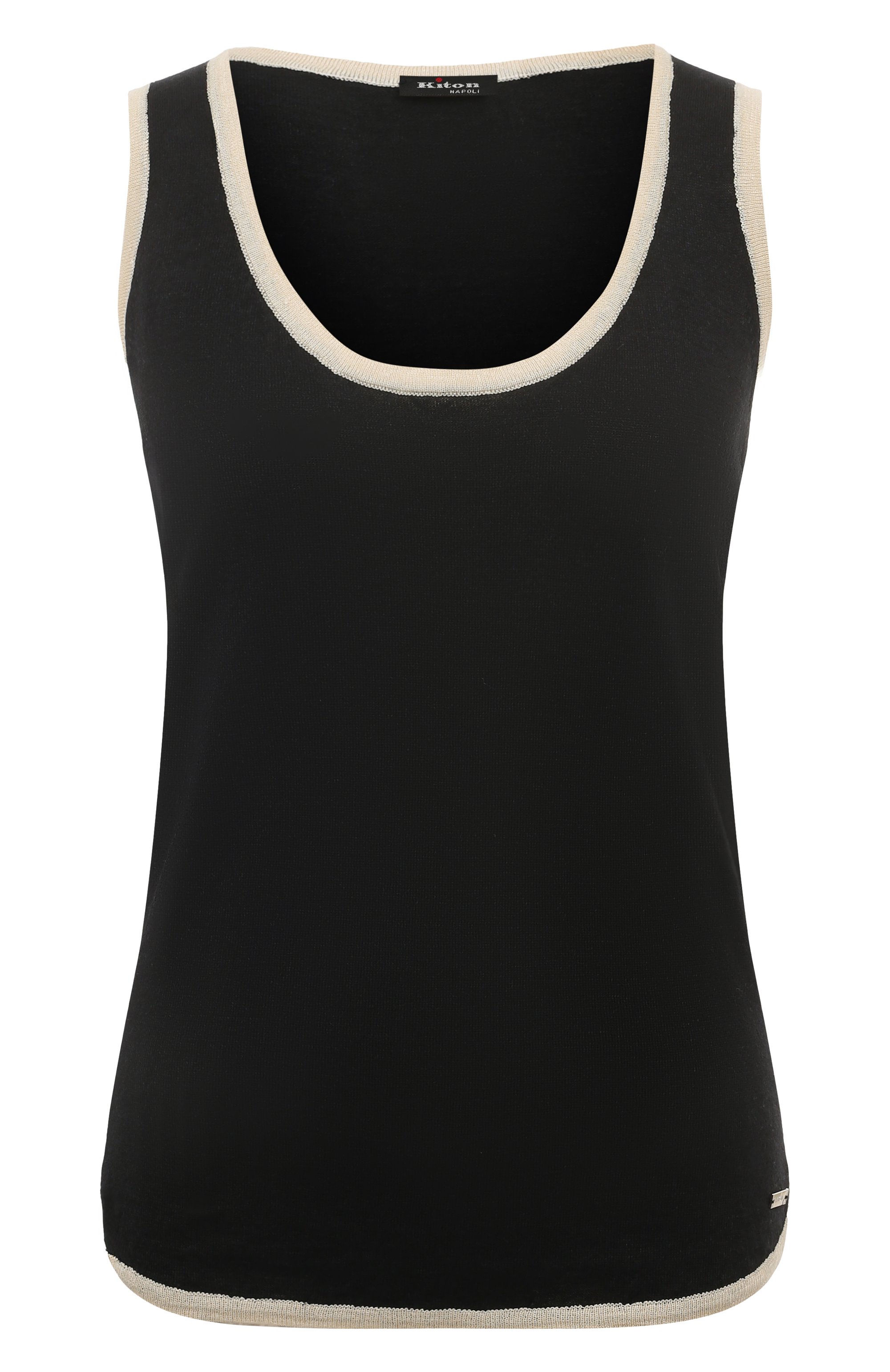 Топ изо льна и хлопка KITON, арт. D57732, фото 1