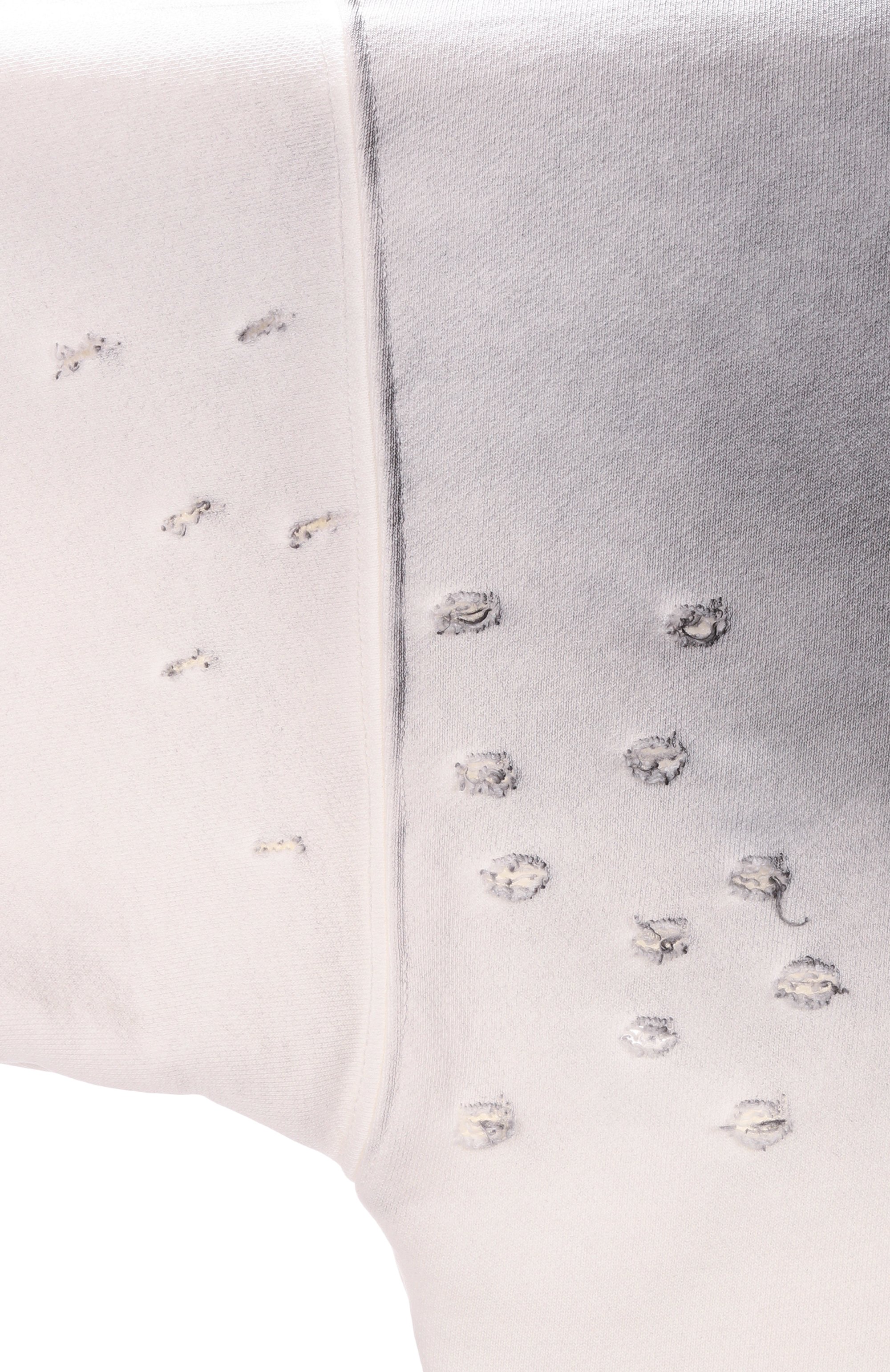 Хлопковый свитшот COMME DES FUCKDOWN белого цвета по цене 17850 руб., арт. CFABM01531, фото 6 Хлопковый свитшот COMME DES FUCKDOWN, арт. CFABM01531, фото 6